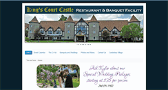 Desktop Screenshot of kingscourtcastle.com